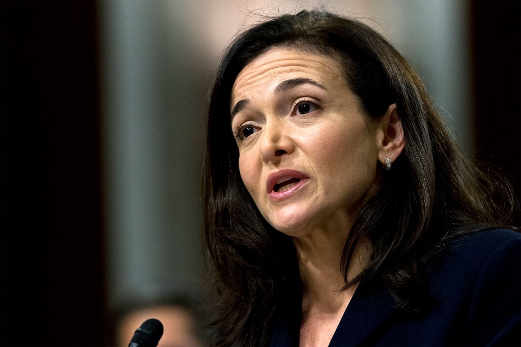 Facebook COO Sheryl Sandberg