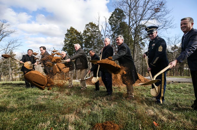 A ceremonial groundbreaking ceremony on Thursday afternoon was held for the Tri An Monument that will be constructed at Veterans Memorial Park in Jeffersontown. Tri An means Deep Gratitude in Vietnamese. The monument will honor those Americans and South Vietnamese who fought in the Vietnam War. Dec. 15, 2022
